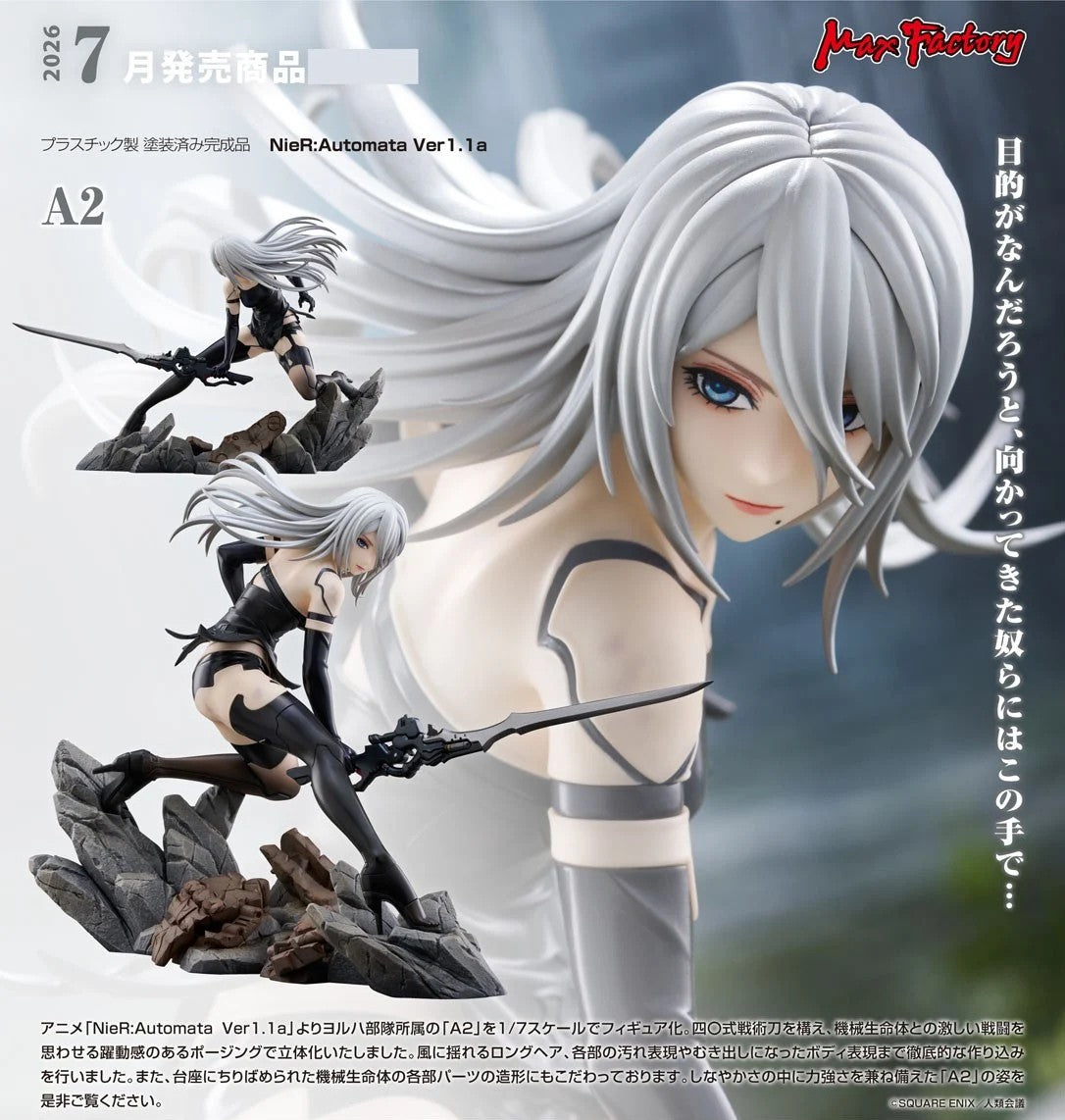 MAX FACTORY NIER:AUTOMATA VER1.1A A2 FIGURE [PRE ORDER