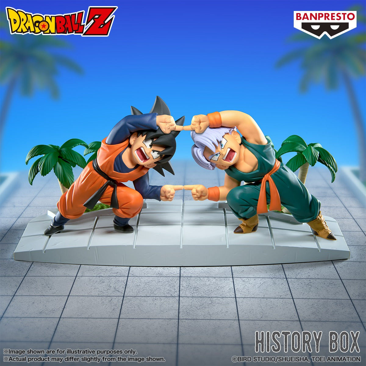 Baul jeon BANPRESTO DRAGON BALL Z HISTORY BOX SON GOTEN & TRUNKS FIGURE [PRE