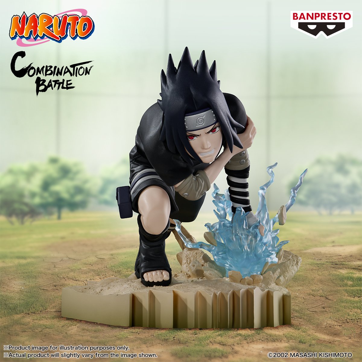 BANPRESTO NARUTO COMBINATION BATTLE UCHIHA SASUKE FIGURE [PRE
