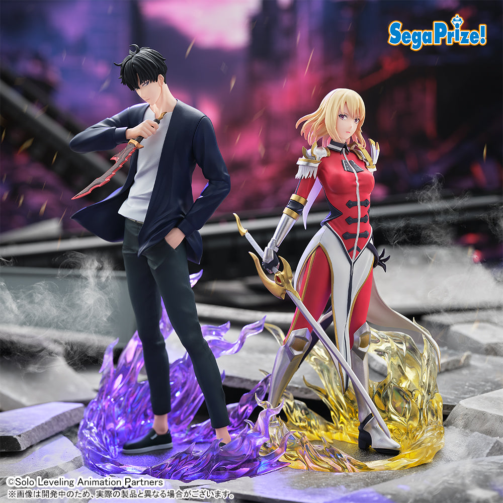 SEGA SOLO LEVELING XROSS LINK SUNG JIN WOO & CHA HAE-IN SET FIGURE