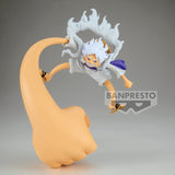 BANPRESTO ONE PIECE FIGLIFE MONKEY D LUFFY GEAR 5 VOLUME 4 FIGURE