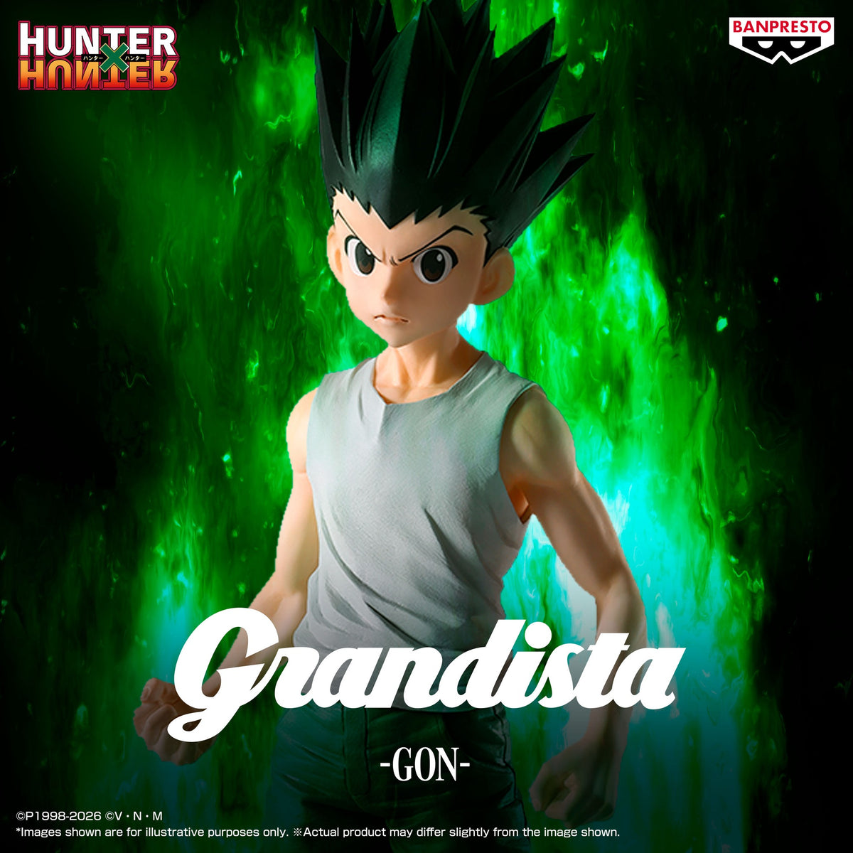 BANPRESTO HUNTER × HUNTER GRANDISTA GON FREECSS FIGURE [PRE ORDER