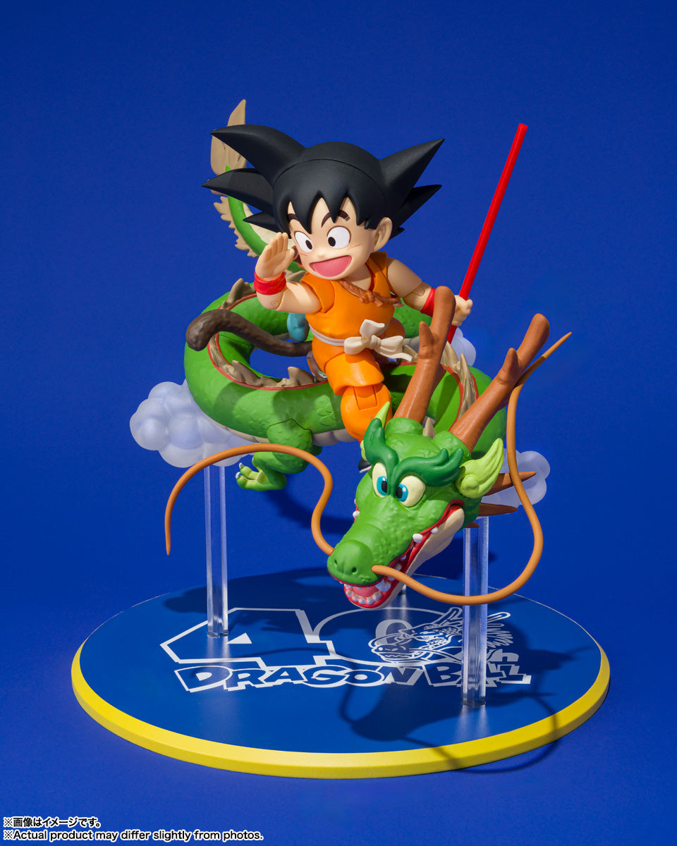 BANDAI SPIRITS S.H.FIGUARTS SON GOKU AND DRAGON 40TH ANNIVERSARY