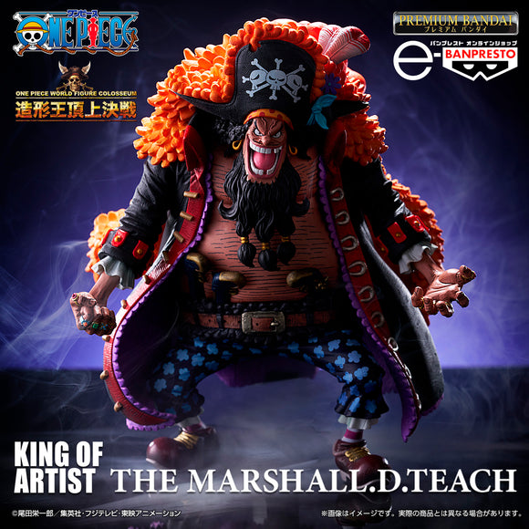 BANPRESTO EXCLUSIVE ONE PIECE KING OF ARTIST THE MARSHALL.D.TEACH FIGURE [PRE ORDER]
