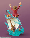 BANDAI ONE PIECE FIGUARTS ZERO STARTUNE  MONKEY D LUFFY SETTING OUT FOR THE NEW WORLD FIGURE [PRE ORDER]
