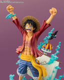BANDAI ONE PIECE FIGUARTS ZERO STARTUNE  MONKEY D LUFFY SETTING OUT FOR THE NEW WORLD FIGURE [PRE ORDER]
