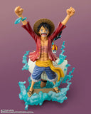 BANDAI ONE PIECE FIGUARTS ZERO STARTUNE  MONKEY D LUFFY SETTING OUT FOR THE NEW WORLD FIGURE [PRE ORDER]