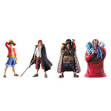 (NO DEPOSIT REQUIRED) BANDAI HG ONE PIECE 02 THE FOUR EMPERORS GASHAPON SET OF 4 FIGURE $25 [PRE ORDER]