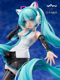 FURYU CORPORATION YOWU × F:NEX HATSUNE MIKU CAT EAR HEADPHONE VERSION FIGURE