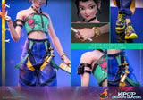 HOT TOYS KPOP DEMON HUNTERS TELEVISION MASTERPIECE SERIES TMS178 ZOEY ACTION FIGURE [PRE ORDER]