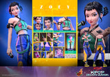 HOT TOYS KPOP DEMON HUNTERS TELEVISION MASTERPIECE SERIES TMS178 ZOEY ACTION FIGURE [PRE ORDER]