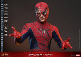 HOT TOYS MARVEL CHARACTERS MOVIE MASTERPIECE SERIES MMS859 SPIDER MAN BATTLE DAMAGED VERSION ACTION FIGURE [PRE ORDER]