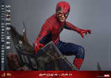 HOT TOYS MARVEL CHARACTERS MOVIE MASTERPIECE SERIES MMS859 SPIDER MAN BATTLE DAMAGED VERSION ACTION FIGURE [PRE ORDER]