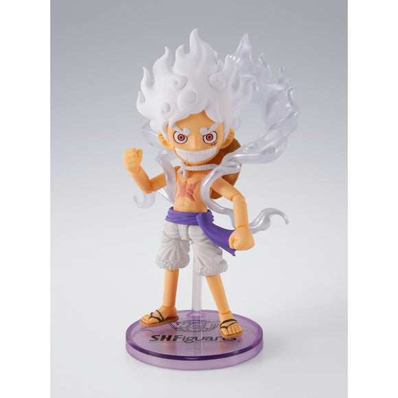 BANDAI TAMASHII EXCLUSIVES ONE PIECE WCF X S.H.FIGUARTS MONKEY D. LUFFY GEAR 5 FIGURE [PRE ORDER]