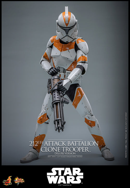 HOT TOYS MOVIE MASTERPIECE SERIES MMS852 STAR WARS EPISODE III REVENGE OF THE SITH 212TH ATTACK BATTALION CLONE TROOPER DELUXE VERSION FIGURE [PRE ORDER]