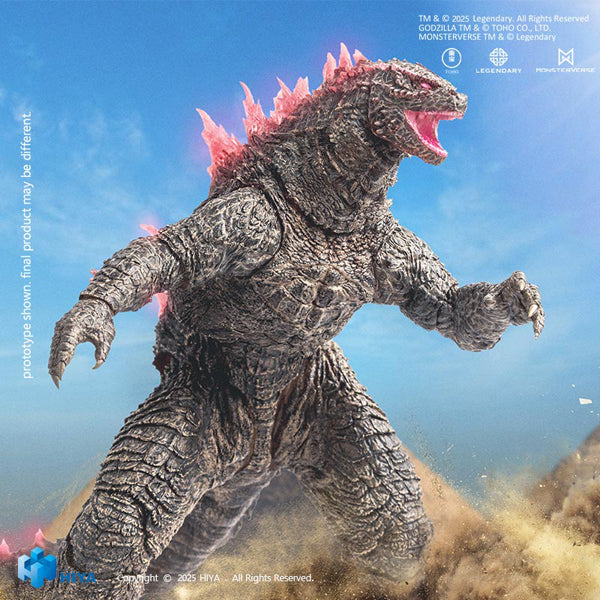 HIYA TOYS GODZILLA X KONG: THE NEW EMPIRE HEAT RAY GODZILLA