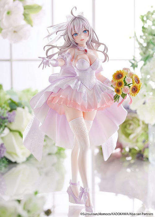 KADOKAWA ALYA SOMETIMES HIDES HER FEELINGS IN RUSSIAN ALISA MIKHAILOVNA KUJOU WEDDING DRESS VERSION FIGURE [PRE ORDER]