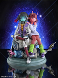 MEDICOS ENTERTAINMENT MILKY SUBWAY THE GALACTIC LIMITED EXPRESS CHIHARU & MAKINA FIGURE [PRE ORDER]