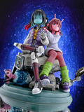 MEDICOS ENTERTAINMENT MILKY SUBWAY THE GALACTIC LIMITED EXPRESS CHIHARU & MAKINA FIGURE [PRE ORDER]
