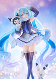 GOOD SMILE COMPANY CHARACTER VOCAL SERIES 01 HATSUNE MIKU SNOW MIKU X KUROMI FIGURE [PRE ORDER]
