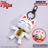 SUNRISEPOP DANDADAN TURBO GRANNY SQUEEZE KEYCHAIN [PRE ORDER]