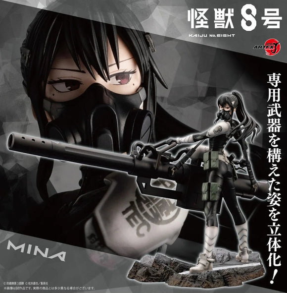 KOTOBUKIYA KAIJU NO. 8 ARTFX J MINA ASHIRO FIGURE [PRE ORDER]