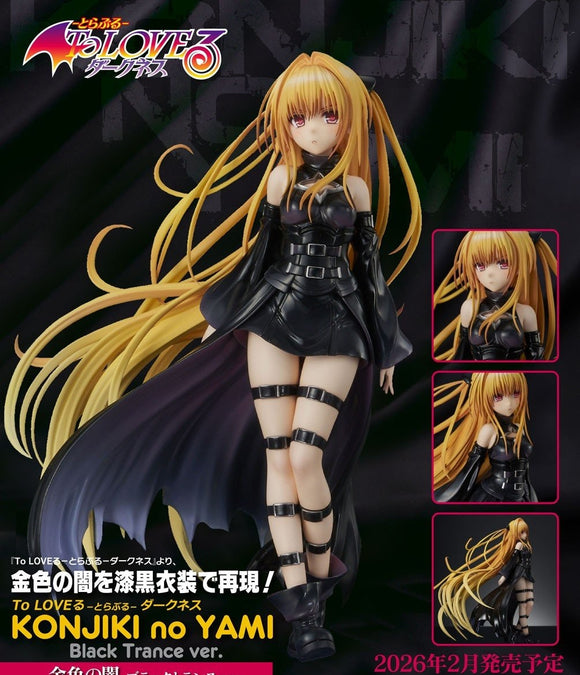 UNION CREATIVE TO LOVERU DARKNESS GOLDEN DARKNESS BLACK TRANS VERSION FIGURE [PRE ORDER]
