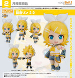 GOOD SMILE COMPANY CHARACTER VOCAL SERIES 02 KAGAMINE RIN & LEN NENDOROID NO.2840 KAGAMINE RIN 2.0 FIGURE [PRE ORDER]