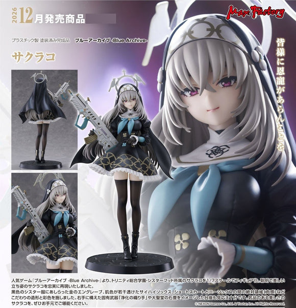 MAX FACTORY BLUE ARCHIVE SAKURAKO FIGURE [PRE ORDER]