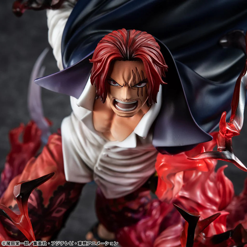 MEGAHOUSE PORTRAIT OF PIRATES ONE PIECE SA-MAXIMUM LEADER OF RED