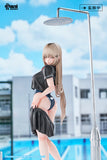 ANIMESTER ORIGINAL DESIGN STATUE 1/6TH SCALE BEFORE THE SWIM GETTING READY TO CHANGE YUZU FIGURE [PRE ORDER]