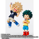 BANDAI MY HERO ACADEMIA S.H.FIGUARTS IZUKU MIDORIYA & KATSUKI BAKUGO CHILDHOOD SET ACTION FIGURE [PRE ORDER]