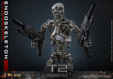 HOT TOYS TERMINATOR 2 JUDGMENT DAY MOVIE MASTERPIECE SERIES DIECAST MMS840D77 ENDOSKELETON BATTLE DAMAGED VERSION FIGURE [PRE ORDER]