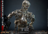 HOT TOYS TERMINATOR 2 JUDGMENT DAY MOVIE MASTERPIECE SERIES DIECAST MMS840D77 ENDOSKELETON BATTLE DAMAGED VERSION FIGURE [PRE ORDER]