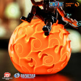 HAPPY LIFE HL-0504 ONE PIECE DEVIL FRUIT SERIES PORTGAS D. ACE FIGURE LIGHT [PRE ORDER]