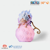 HAPPY LIFE HL-0501 ONE PIECE DEVIL FRUIT SERIES MONKEY D. LUFFY GEAR 5 FIGURE LIGHT [PRE ORDER]