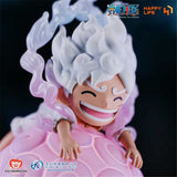 HAPPY LIFE HL-0501 ONE PIECE DEVIL FRUIT SERIES MONKEY D. LUFFY GEAR 5 FIGURE LIGHT [PRE ORDER]