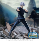 SEGA JUJUTSU KAISEN HIDDEN INVENTORY PREMATURE DEATH LUMINASTA SATORU GOJO FIERCE BATTLE FIGURE