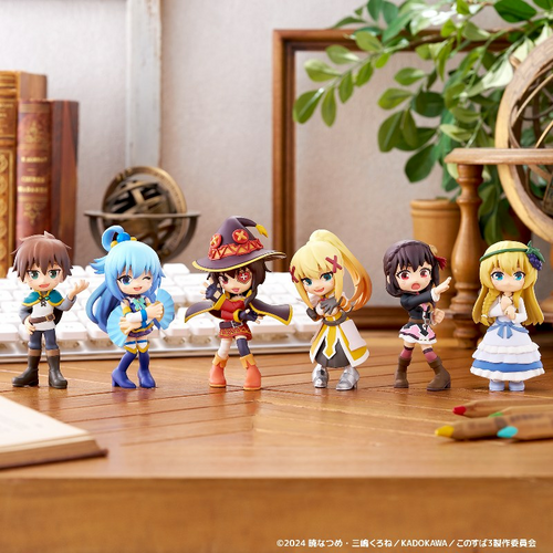 BUSHIROAD CREATIVE PALVERSE KONOSUBA: GOD'S BLESSING ON THIS WONDERFUL WORLD BOX OF 6 SET FIGURE [PRE ORDER]