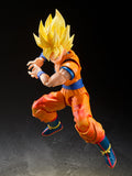 BANDAI SPIRITS DRAGON BALL Z S.H.FIGUARTS SUPER SAIYAN SON GOKU (THE BEGINNING OF THE DECISIVE BATTLE) ACTION FIGURE [PRE ORDER]