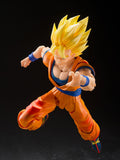 BANDAI SPIRITS DRAGON BALL Z S.H.FIGUARTS SUPER SAIYAN SON GOKU (THE BEGINNING OF THE DECISIVE BATTLE) ACTION FIGURE [PRE ORDER]
