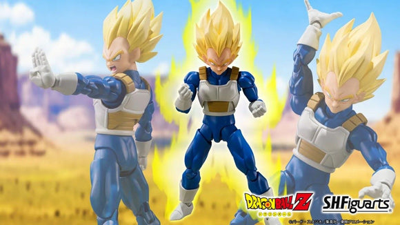 BANDAI SPIRITS DRAGONBALL Z S.H.FIGUARTS SUPER SAIYAN VEGETA DANGEROUS PRIDE FIGURE [PRE ORDER]
