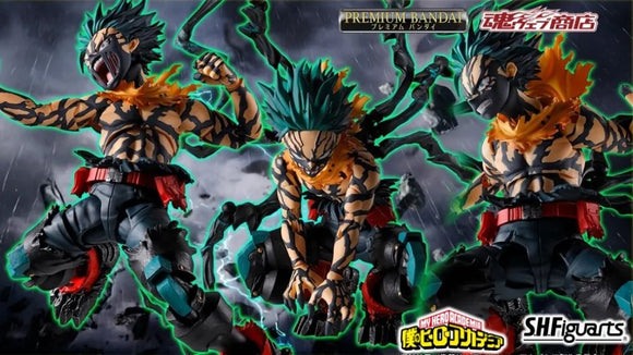BANDAI TAMASHII EXCLUSIVES MY HERO ACADEMIA S.H.FIGUARTS OVERLAY DEKU FIGURE [PRE ORDER]