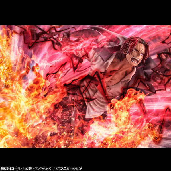 MEGAHOUSE PORTRAIT OF PIRATES ONE PIECE SA-MAXIMUM LEADER OF RED