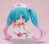 GOOD SMILE COMPANY CHARACTER VOCAL SERIES 01: HATSUNE MIKU NENDOROID NO.3090 HATSUNE MIKU MAGICAL CURE LOVE SHOT FIGURE [PRE ORDER]
