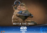 HOT TOYS MOVIE MASTERPIECE SERIES MMS885 STAR WARS THE MANDALORIAN & GROGU ROTTA THE HUTT ACTION FIGURE [PRE ORDER]