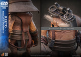 HOT TOYS LIFE SIZE MASTERPIECE SERIES LMS018 THE MANDALORIAN AND GROGU KEETO ANZELLAN DROIDSMITH ACTION FIGURE [PRE ORDER]