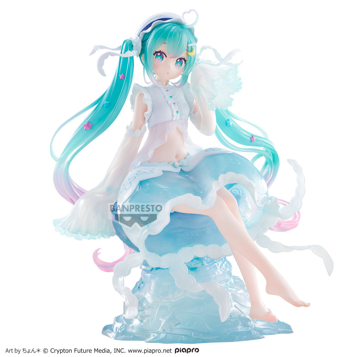 BANPRESTO PIAPRO CHARACTERS EVOLVE CLEARLUXE JELLYFISH HATSUNE