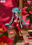 FURYU PIAPRO CHARACTERS NOODLE STOPPER HATSUNE MIKU FLOWER FAIRY CAMELLIA FIGURE [PRE ORDER]