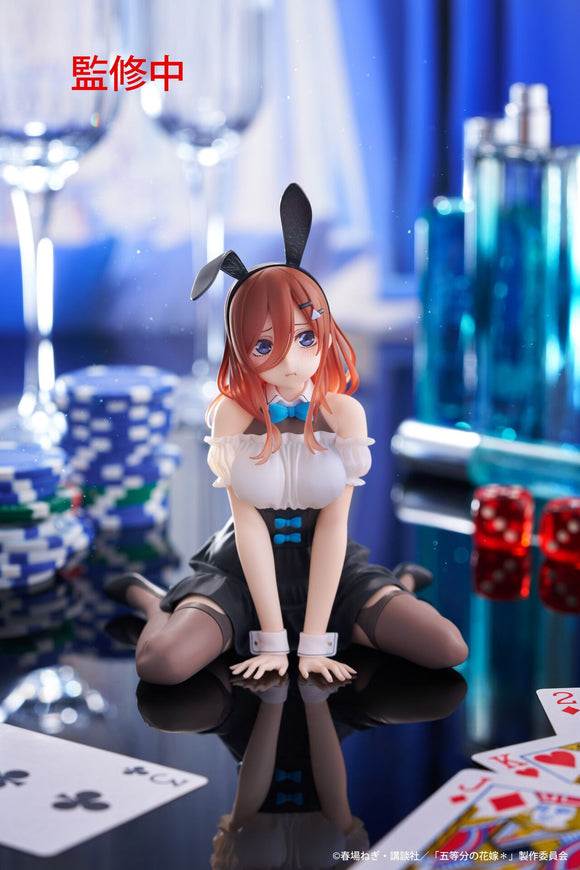 TAITO THE QUINTESSENTIAL QUINTUPLETS DESKTOP CUTE NAKANO MIKU BUNNY VERSION FIGURE [PRE ORDER]